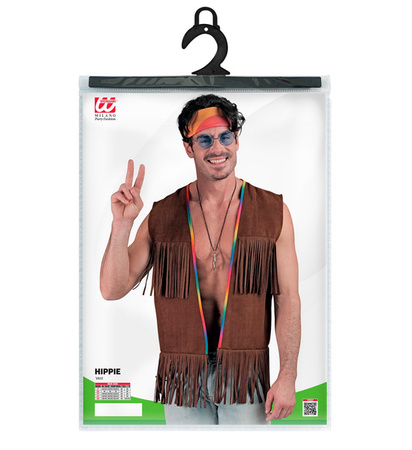 KAMIZELKA HIPIS BRĄZOWA 