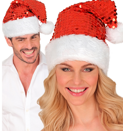 CZAPKA MIKOŁAJA CZERWONA