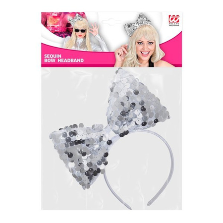 OPASKA KOKARDA CEKINOWA SREBRNA