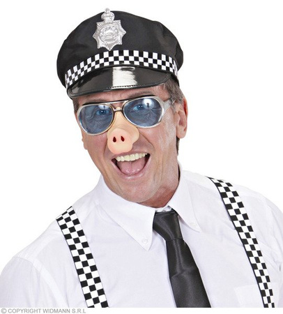 OKULARY Z NOSEM ŚWINI