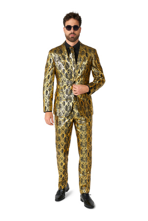 GARNITUR MĘSKI CZARNY WĄŻ OPPOSUITS 