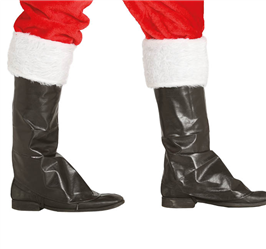 NAKŁADKI NA BUTY ŚWIĘTEGO MIKOŁAJA CZARNE