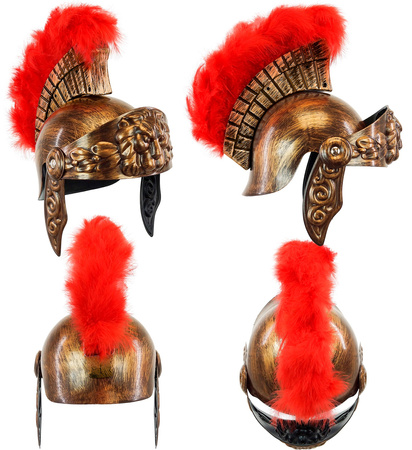 ELMO CENTURIONE ROMANO in plastica dura - misura bambino