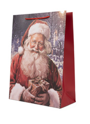 TOREBKA PREZENTOWA ŚWIĄTECZNA MIKOŁAJ 26 X 32 X 10 CM