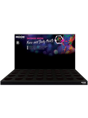 Duże neonowe farbki do twarzy i ciała, Karnawał