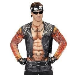 KOSZULKA PHOTOREALISTYCZNA MOTOCYKLISTA