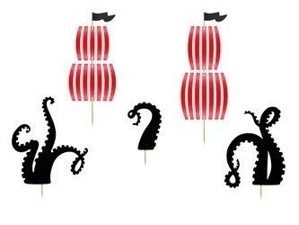 TOPPERY PIRACI MIX 5 SZT.