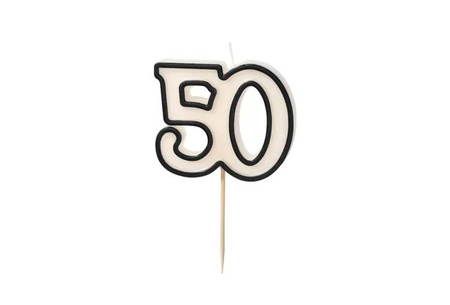 ŚWIECZKA 50 URODZINY 