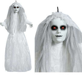 ZWISAJĄCA MARTWA PANNA MŁODA 50 CM HALLOWEEN