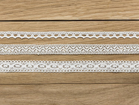 KORONKI BIAŁE 3 SZT.