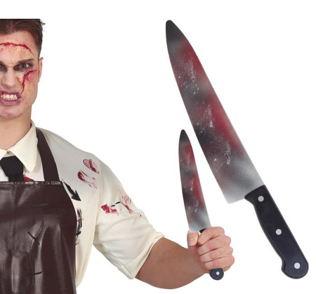 NÓŻ Z KRWIĄ 39 CM