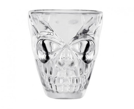 Kieliszki do shotów Czaszka, 50 ml, 4 szt.