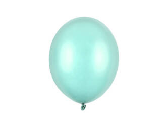 BALONY METALLIC MINT GREEN 27 CM 10 SZT