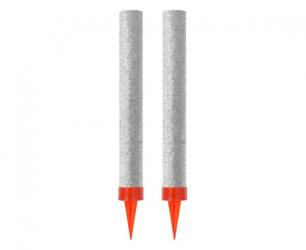 FONTANNY TORTOWE SREBRNE BROKATOWE 12 CM 2 SZT