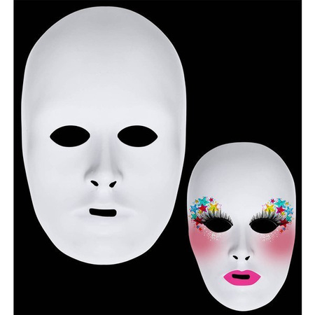 MASKA DO MALOWANIA BIAŁA