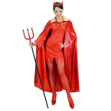 Peleryna Diabła Diablicy 136 cm Halloween