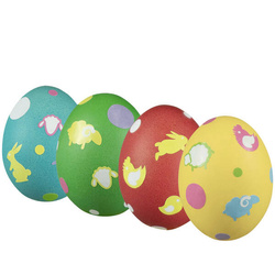 ZESTAW DO PISANEK BARWNIKI Z NAKLEJKAMI WIELKANOC