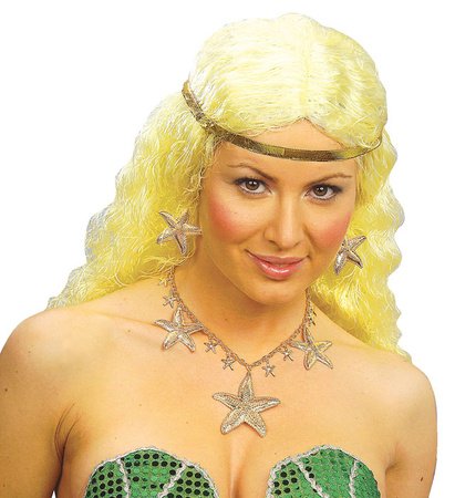 Pk 12 "MERMAID SET" (necklace, earrings)2 styles ass.