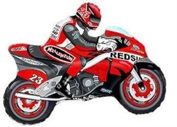 #BFK Balon foliowy 14 FX - Motor (czerwony), niepakowany