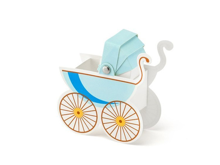 PUDEŁECZKA WÓZECZEK BŁĘKIT 10 szt.