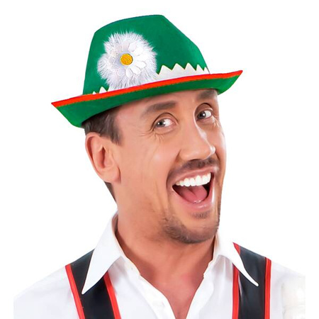 KAPELUSZ TYROLSKI Z KWIATKIEM