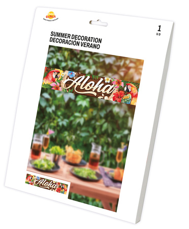 HAWAJSKI BANER ALOHA 290 X 50 CM