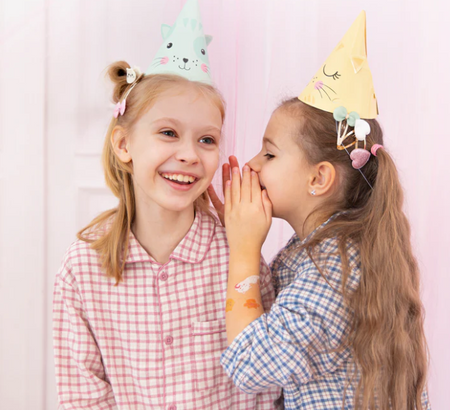 CZAPECZKI URODZINOWE KOTEK 6 SZT