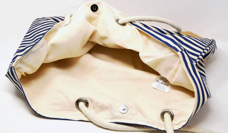 TORBA PLAŻOWA W PASKI