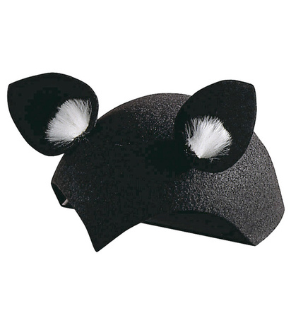 CZAPKA FILCOWA CZARNA KOT