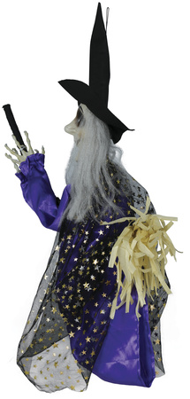 DEKORACJA WISZĄCA WIEDŹMA 75 CM