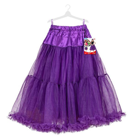 GONNA/SOTTOGONNA IN TULLE VIOLA 65 cm