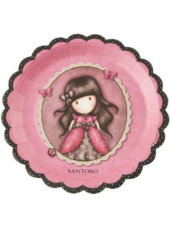 TALERZYKI SANTORO GORJUSS LADYBIRD 8 SZTUK