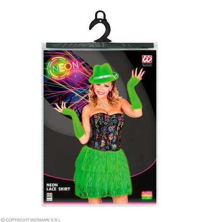 SPÓDNICZKA KORONKOWA ZIELONA