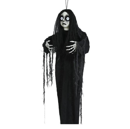 DEKORACJA WISZĄCA UPIORNA DZIEWCZYNA 90 CM