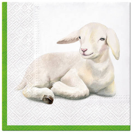 SERWETKI 33X33CM BARANEK 20 SZT