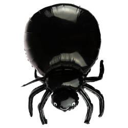 BALON FOLIOWY PAJĄK CZARNY 62 CM