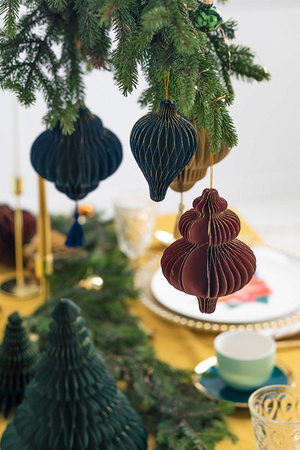 BOMBKA PAPIEROWA SOPELEK BURGUND 10X15 CM