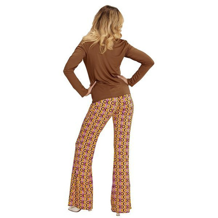 KOSZULA DAMSKA BRĄZOWA DISCO