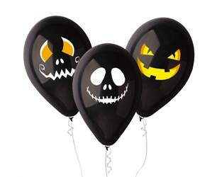 BALONY HALLOWEEN 30 CM 3 SZT.
