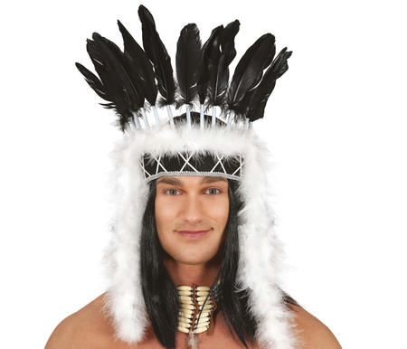 PIÓROPUSZ PRZYWÓDCY INDIAŃSKIEGO