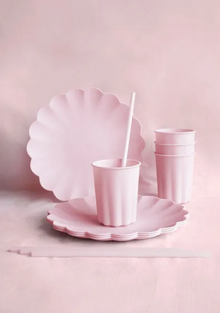 JEDNORAZOWY OBRUS 180 X 120 CM JASNY RÓŻ