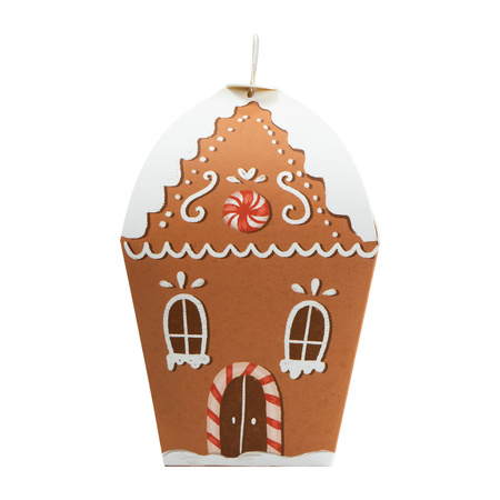 PAPIEROWE DOMKI NA UPOMINKI 3 SZT ŚWIĄTECZNE