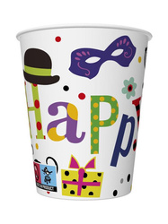 KUBECZKI PAPIEROWE HAPPY B-DAY 250 ML