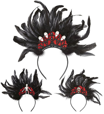 Pk 12 "VOODOO HEADDRESSES" 3 styles ass.
