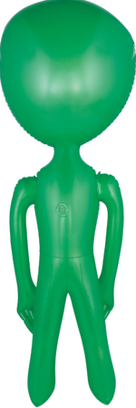 DMUCHANA DEKORACJA ZIELONY KOSMITA 85 CM