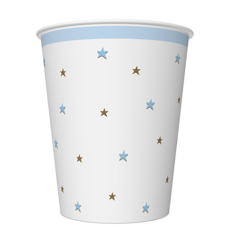 KUBECZKI PAPIEROWE GWIAZDKI 250 ML