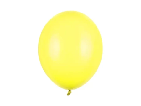BALONY STRONG 30 CM PASTEL CYTRYNA 10 SZT