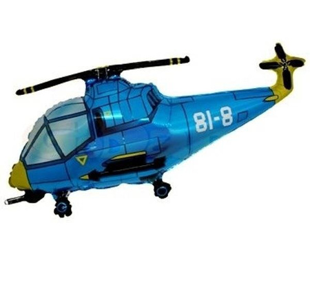 BALON FOLIOWY HELIKOPTER 14 CALI 25 X 45 CM