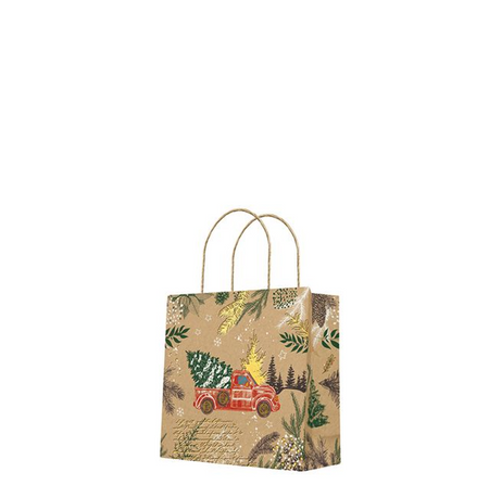 TORBA PREZENTOWA KRAFT AUTO 17 X 17 X 6 CM 