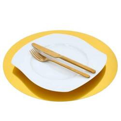 PODKŁADKI POD TALERZE ZŁOTE 6 SZT